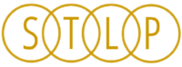 STLP Logo outline in orange