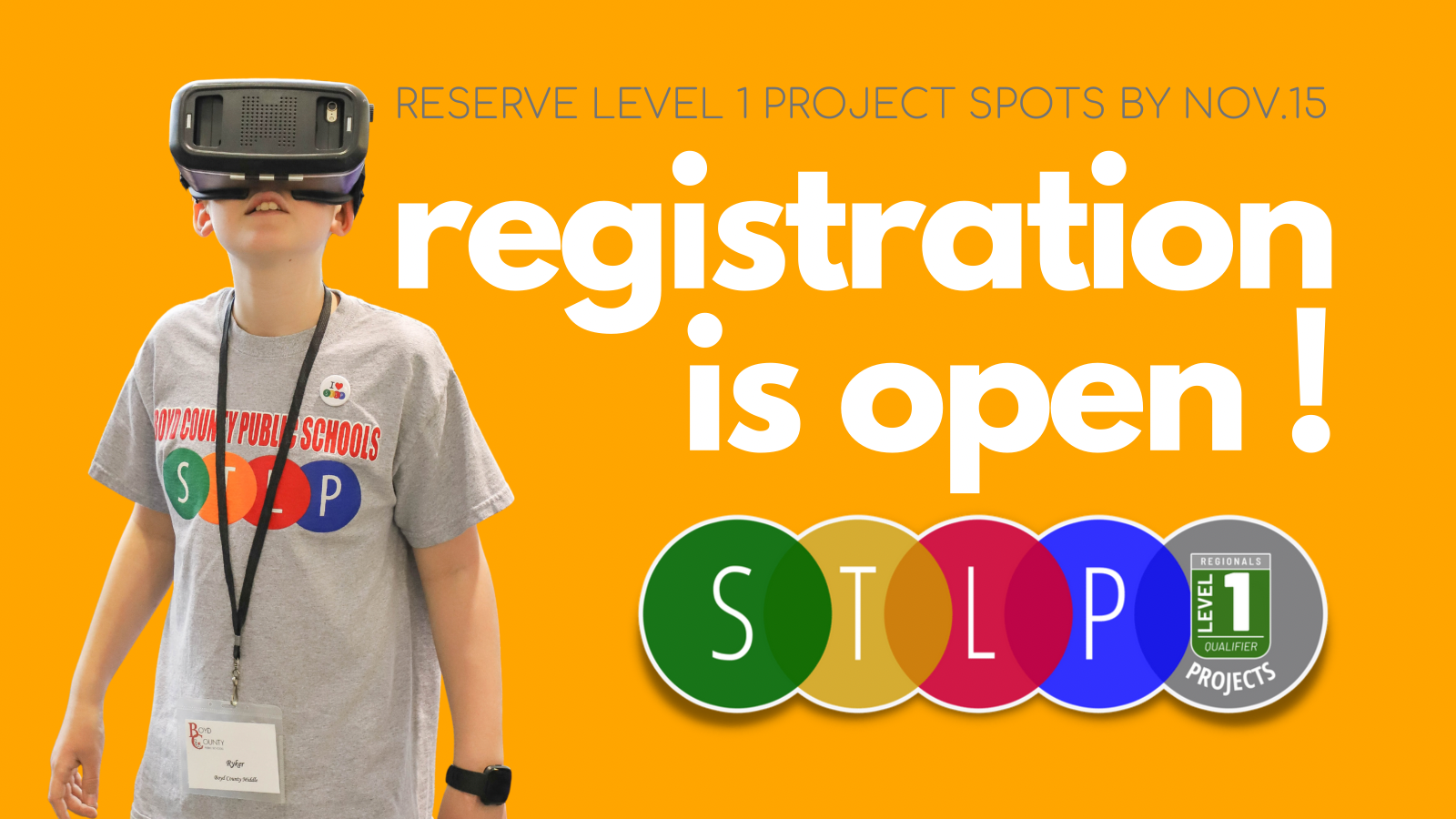 STLP21 Regional Registration is LIVE!
