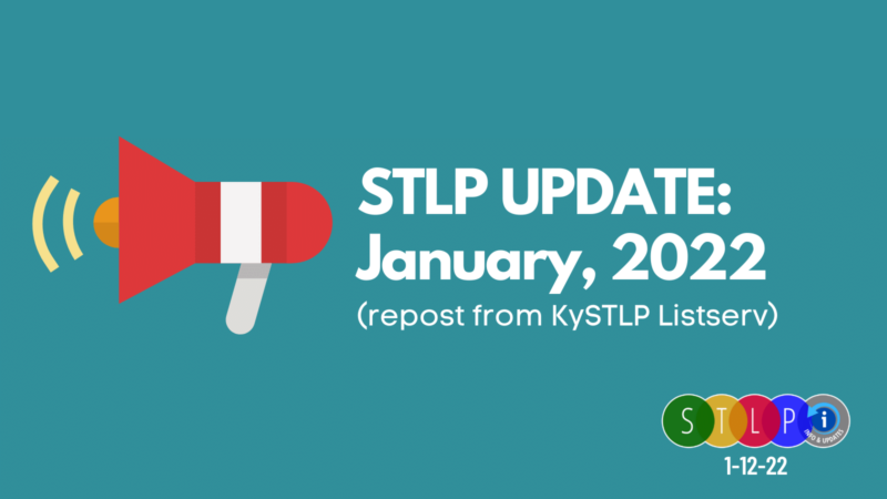 STLP – Design. Make. Connect. LEARN!