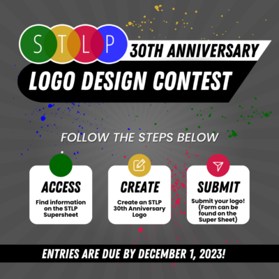 text that says 30th anniversary logo design contest
