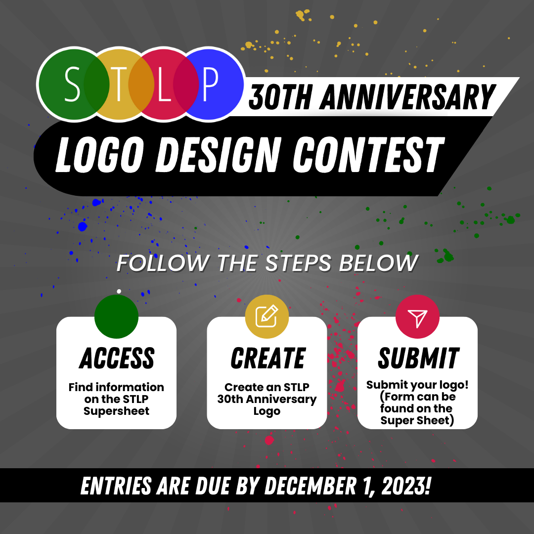 text that says 30th anniversary logo design contest